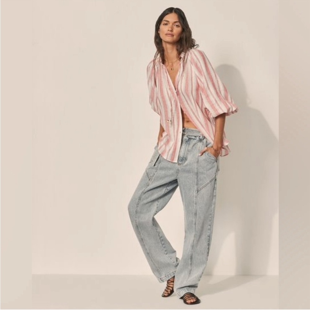 Kivari Hailee Stripe Blouse